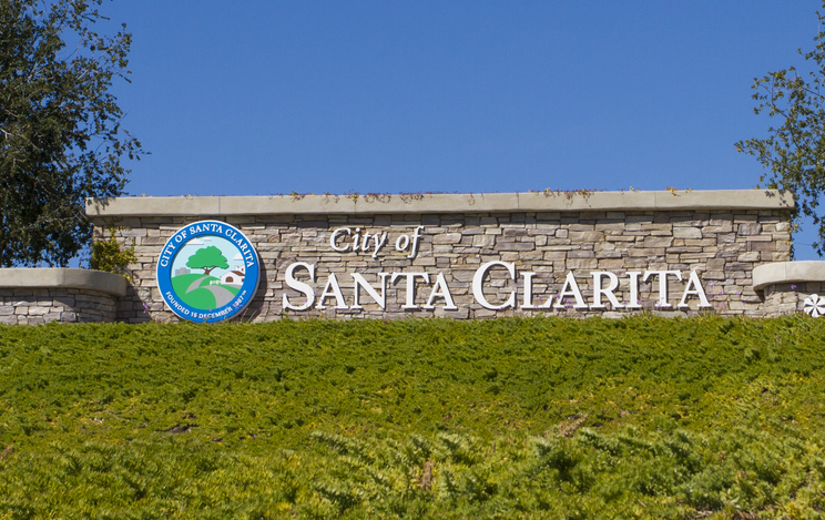 Panoramic Image of Santa Clarita, California